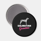 Dalmatian Grandma Magneet (Voorkant / Achterkant)