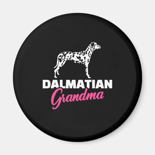 Dalmatian Grandma Magneet (Voorkant)