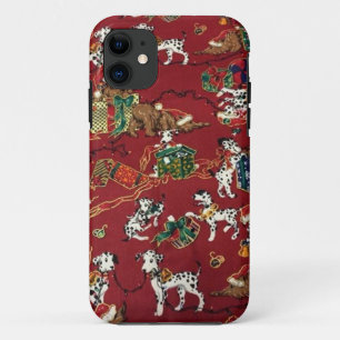 Dalmatian Holiday Print iPhone 11 Hoesje