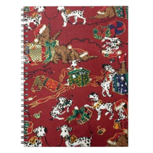Dalmatian Holiday Print Notitieboek