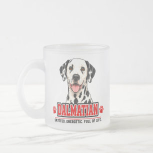 🐾 Dalmatian Liefhebber Bord 🐾 Matglas Koffiemok