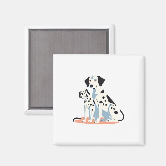 dalmatian magnet (Recto/Verso)