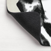 Dalmatian met rode Beret Muismat (Hoek)