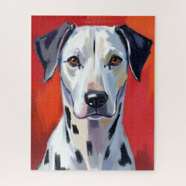 Dalmatian Painting Dog Pet Watercolor Legpuzzel