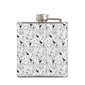 Dalmatian Pattern Heupfles (Achterkant)