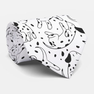 Dalmatian Pattern Stropdas