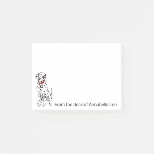 Dalmatian Personaliseren Post-it® Notes (Voorkant)