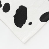 Dalmatian Print Blanket Fleece Deken (Hoek)