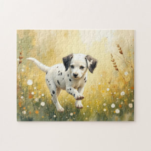 Dalmatian puppy aquarel legpuzzel