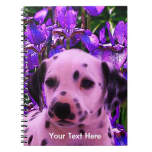 Dalmatian Puppy Fantasy Dog Art Notitieboek