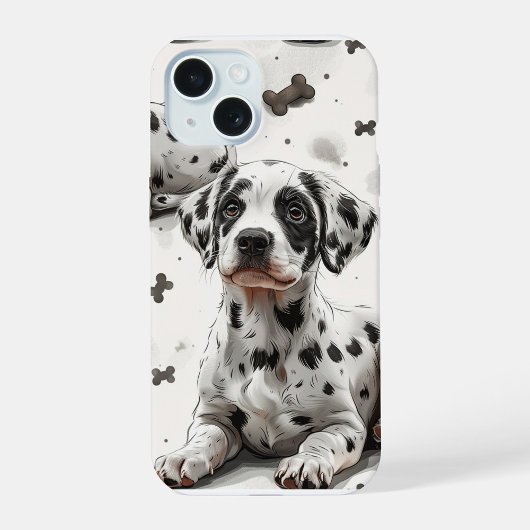 Dalmatian Puppy Phone Case iPhone 15 Hoesje