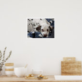 Dalmatian Puppy Poster (Keuken)