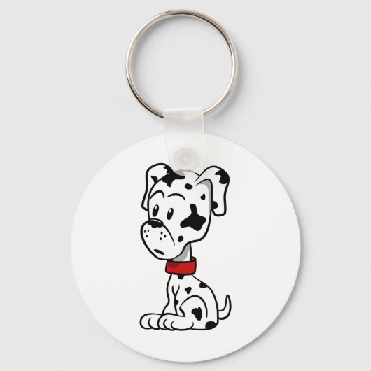 Dalmatian Puppy Sleutelhanger (Voorkant)