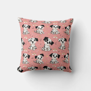 Dalmatian Puppy Speelplein Ontwerp Kussen