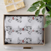 Dalmatian Puppy Tissuepapier (Geschenk)