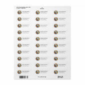 Dalmatian Return Address Labels (Full Sheet)