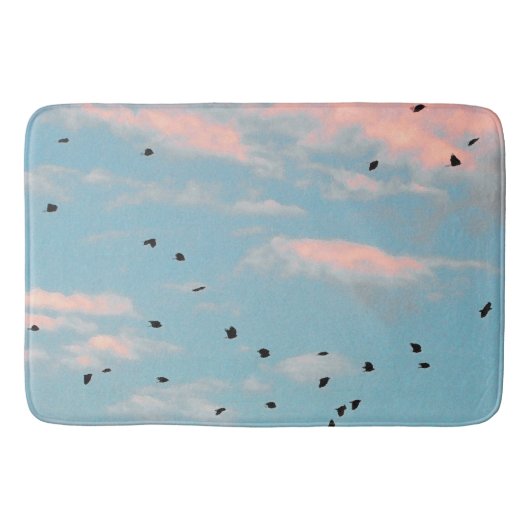 Dalmatian Sky Print Badmat (Voorkant)