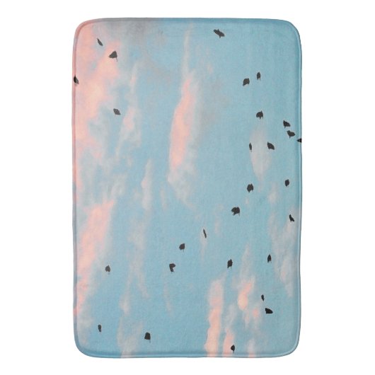 Dalmatian Sky Print Badmat (Voorkant Verticaal)