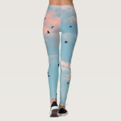 Dalmatian Sky Print Leggings (Achterkant)