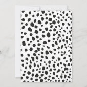 Dalmatian Spots Invitation for Birthday Party Dog (Dos)