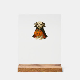 Dalmatian Trick-or-Treat Halloween Chien avec Pump