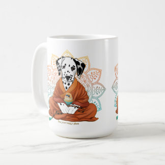 Dalmatian Vind Je Gelukkige Plek Koffiemok