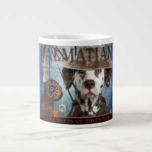 Dalmatian Visgids Koffiemok Extra Grote Beker