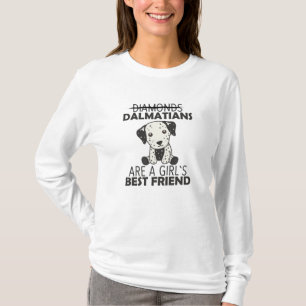 Dalmatians Meisjes Beste vriend Dalmatian Diamonds T-shirt