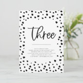 Dalmatie 3e anniversaire Invitation (Debout devant)