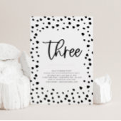 Dalmatie 3e anniversaire Invitation