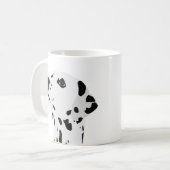 Dalmatie Amour café Mug (Devant gauche)