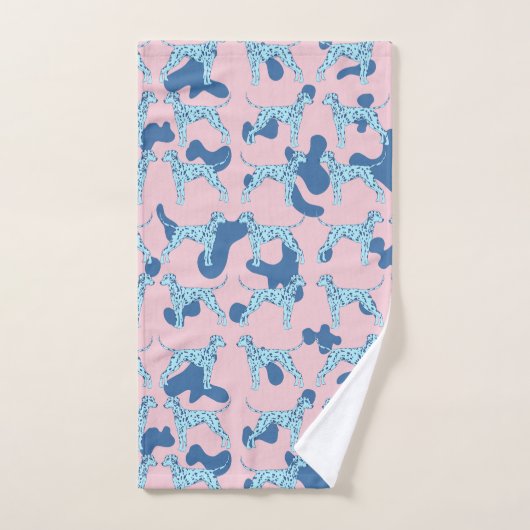 Dalmatie bleue (Serviette à main)