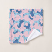 Dalmatie bleue (Gant de toilette)