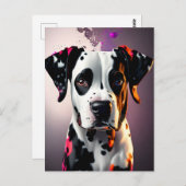 Dalmatie, Carte postale de poste (Devant / Derrière)