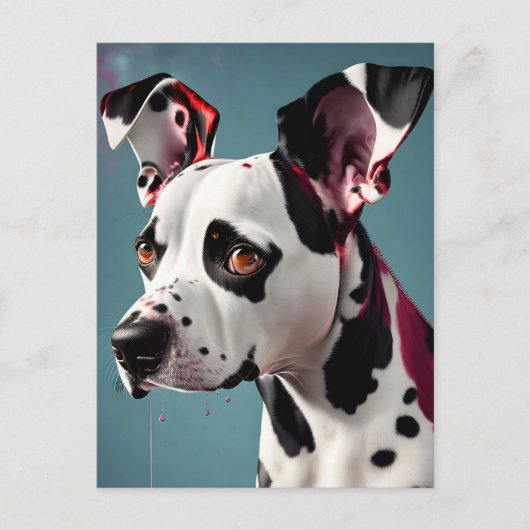 Dalmatie, Carte postale de poste (Devant)
