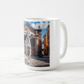 Dalmatie Elégante Mug Café (Devant droit)