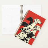 Dalmatie en formation Impression | Art de chien gr (Devant avec enveloppe)