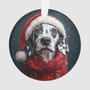 Dalmatie festive à Père Noël Attire