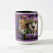 Dalmatie Jardin & Graine de café Mug (Devant droit)
