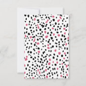 Dalmatie personnalisée Cartes pour notes d'impress (Dos)