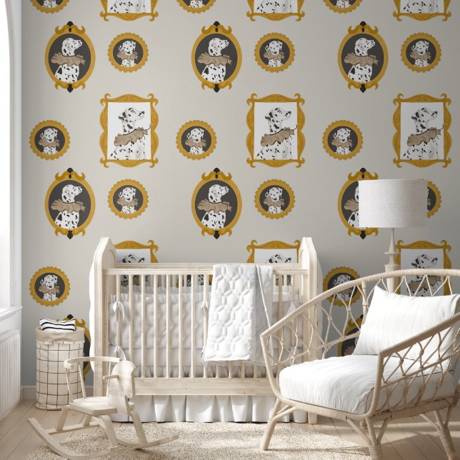 Dalmatie Portrait Vintage Papier peint (Enfants)
