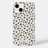 Dalmatie Print Name Coque-Mate coque iphone (Verso)