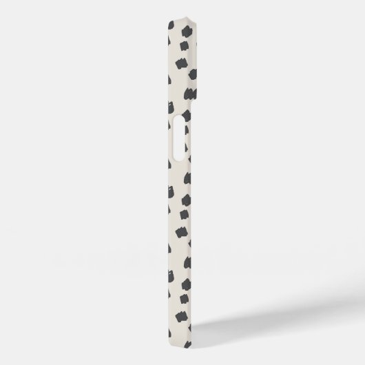 Dalmatie Print Name Coque-Mate coque iphone (Verso / Droite)