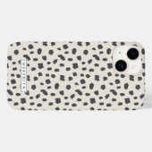 Dalmatie Print Name Coque-Mate coque iphone (Verso (horizontal))