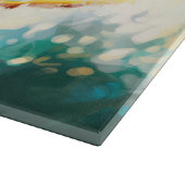 Dalmatie Strand Surfen Schilderij Snijplank (Hoek)