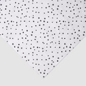 DALMATIEIMPERFECT SPOORT leuke moderne minimale Tissuepapier (Detail)