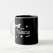 Dalmatien (I Love) Mug (Devant gauche)