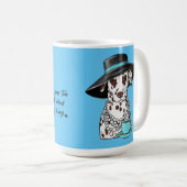 Dalmatien Prenons du thé Mug (Devant droit)