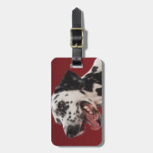 Dalmatiër Bagagelabel (Voorkant verticaal)