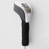 Dalmatiër Golfheadcover (Schuin)